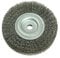 Lessmann 345162 Rundbürsten Drm 150 mm breit 23-25 mm Rohr 50 mm Stahldraht STA gew. 0,30 mm Reduzierring - Set 3, Mehrfarbig