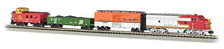 Bachmann Trains - Super Chief Ready To Run Electric Train Set - N Scale