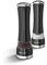 Morphy Richards 974220 Accents Electronic Salt and Pepper Mill Set, Stainless Steel, Black, Standard
