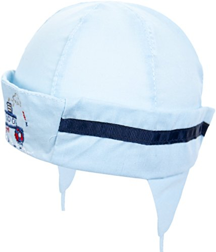 Galaxie Babymütze, Hellblau, 42 cm