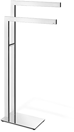 ZACK 40046 LINEA Handtuchständer, Edelstahl hochglänzend, 38,5 x 15 x 80 cm