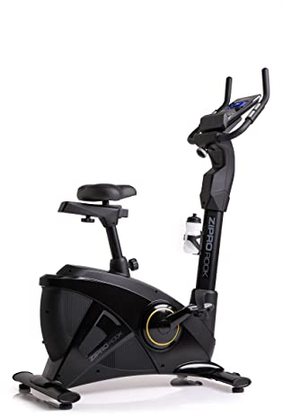 Zipro Heimtrainer Fahrrad Rook Gold, Ergometer Fitnessbikes, Magnetisches Fahrradtrainer, Ergometer Fahrrad bis 150kg, Indoor Bike, Trainingsfahrrad für zuhause, Fahrradergometer Kabelgebunden
