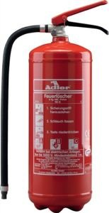 Feuerlöscher PD12G 12kg Brandkl.A/B/C m.Glutbrandpulver m.Wandhalter