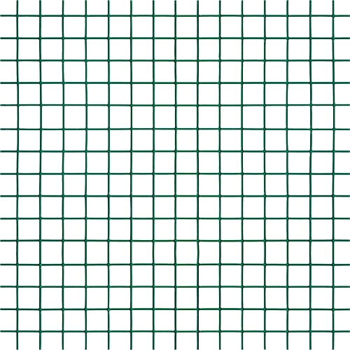 Tenax Plamet 10 Grün 0,50x5 m, Kunststoffbeschichtetes Metallgitter für Käfige und Gehege für Hoftiere (Hühner, Kaninchen, Vögel), Kleine Zäune und Handwerksarbeiten