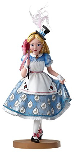 Disney Show Case 4050318 Figurine Alice au Pays des Merveilles Masquée Figurine Multicolore 18 cm
