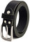 Fa.Volmer ® Gürtel Herren Ledergürtel aus Büffelleder für Männer Jeans Anzug Echtleder Schwarz 30mm breit kürzbar #GSw300801 (Bundweite 110cm = Gesamtlänge 125cm)
