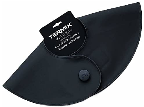 Termix Cape de Coupe Professionnel Magnétique Noir. Cape de Coupe Petit Format. Accessoire Professionnel de Coiffure