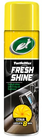 Turtle Wax 51786 Fresh Shine Interior Plastic & Dashboard Cleaner 500ml Citrus