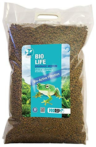 ProRep Bio Life Drainage 10L | Bio Life Desert Substrate | Forest | Living Plant Terrariums | 10L Bag