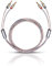 Oehlbach Twin Mix One B 300 - Lautsprecherkabel-Set versilbert 2 x 3,0 mm², mit Banana-Verbinder - Made in Germany - 2 x 3 m - glasklar