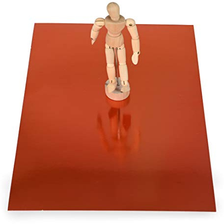 Papertent A4 Super Smooth Mirror Card, Orange, 10 Sheets