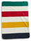 Hudson's Bay Fleecedecke mit groben Streifen