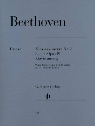 Konzert 2 B-Dur Op 19 Klav Orch. Klavier, Klavier zu 4 Händen: Instrumentation: 2 Pianos, 4-hands, Piano Concertos (G. Henle Urtext-Ausgabe)