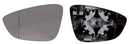 Alkar 6471133 Spiegelglas, Außenspiegel, Karosseriefarbe