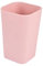 douceur d'intérieur, Gobelet (7.3 x 7.3 x 11 cm) Vitamine Rose Poudre, Plastique Soft Touch