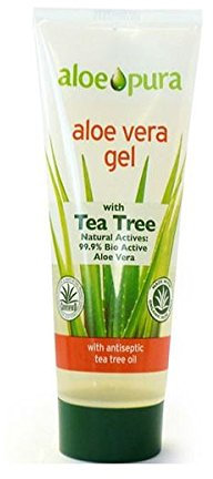 Aloe Pura - Aloe Vera Gel + Tea Tree 200ml