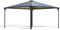 Palram Canopia Palermo 4300 Gartenpavillon: Höchst Widerstandsfähig, Hardtop Pavillon 429 x 429 cm. Robuste Aluminiumkonstruktion Mit Dach Aus Polycarbonat. Ideal als freistehende Überdachung.