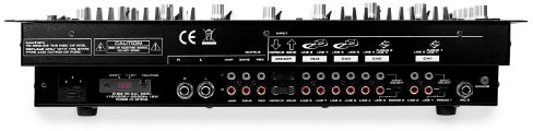 Ibiza DJM102-SB Table de mixage Noir