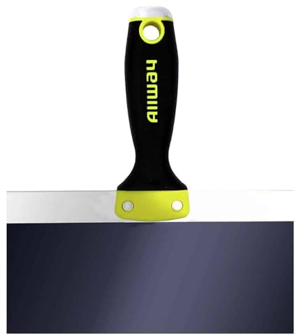 ALLWAY BTK8 Soft Grip Blue Carbon Steel Taping Knife with Hammer End, 8