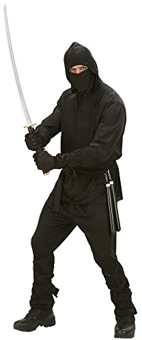Widmann 1604 2771 – vuxen dräkt ninja, storlek S