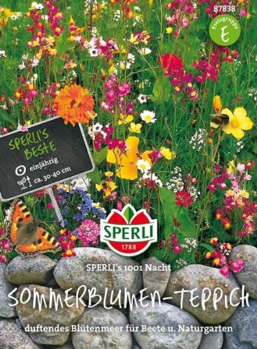 Sperli 87840 Sommer-Blumen-Teppich 1001 Nacht (Blumenmischung)
