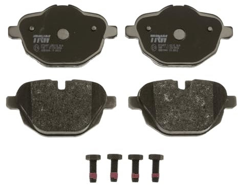 TRW GDB1840 Bremsbelagsatz 4-Teilig für BMW 5 Touring (F11) 2009-2017 Hinterachse und Andere Fahrzeuge