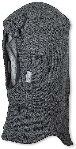 Sterntaler Baby - Jungen vendbar strikket hue M tze, Anthrazit mel., 45 EU