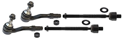 MAPCO 53647 Spurstangensatz 2X Spurstange Links und Rechts | Kompatibel mit: BMW 5, 5 Touring, 6, 6 Cabriolet