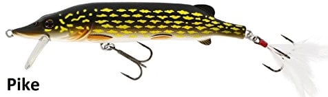 Westin Wobbler Mike The Pike (HL) 14cm 30g Köder für Hecht, Zander, Wels, Hechtköder, Zanderköder, Wallerköder, Angelköder zum Hechtangeln, Wallerangeln, Zanderangeln, Farbe:Pike