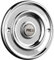 Polished Chrome 76mm Dia Bell Push with China Press