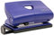 Rapesco PF87S0L1 Perforadora de 2 Agujeros 810-P, 12 Hojas de Capacidad, Azul