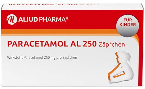 Paracetamol AL 250 Zäpfchen, 10 St. Zäpfchen