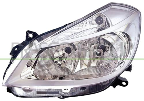 Prasco Scheinwerfer H7/H7 elektr. LWR o. Stellmotor RN3254904 links | Kompatibel mit: RENAULT CLIO III, CLIO III Grandtour