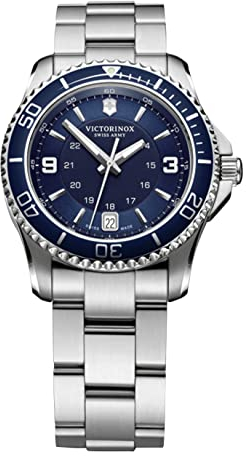 Victorinox Maverick Damen-Armbanduhr Analog Quarz mit Edelstahl-Armband V241609, Armband, Armband, Armband