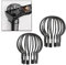 CostMad 2 Pack Downpipe Down Pipe Leaf Leaves Gutter Guard Trap Balloon Drain Pipe Filter Protection Stops Blockage Debris Moss