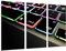 Wandbild - Bild Informatische Computer, Tastatur, Apple, 97 x 62 cm, Holzdruck - XXL Format - Kunstdruck, 26526