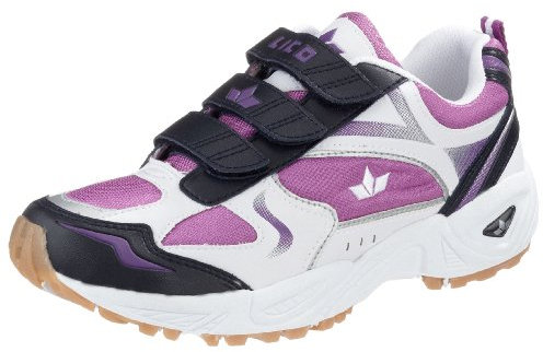 Lico Bob V, Scape per Sport Indoor Unisex - Bambini e ragazzi, Bianco Viola Blu Navy, 37 EU