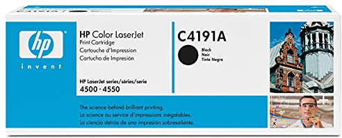 HP C4191 A Toner Tonerkassette für Laserdrucker 9000páginas schwarz Tonerpatrone (Patrone, schwarz, laser, HP LaserJet 4550, 10 – 80%,-20 – 40 °C)