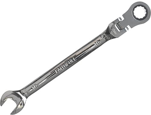 Faithfull SPARAT10 Flex Head Ratchet Combination Spanner