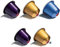 Lot de 50 variétés Nespresso Decaffeinato (Decaffeinato Arpeggio, Decaffeinato Vivalto, Decaffeinato Volluto)