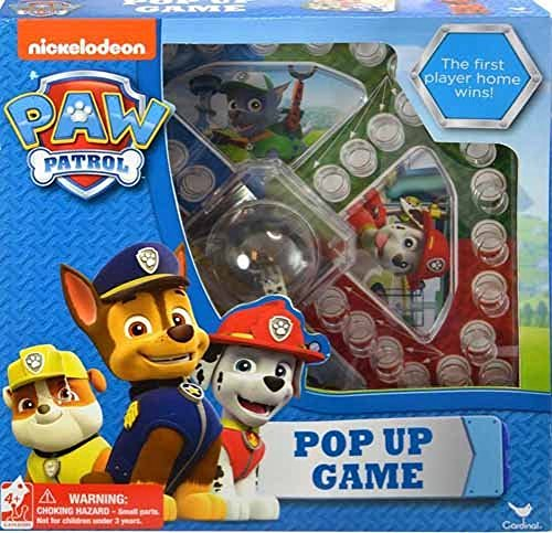 Nickelodeon Paw Patrol Pop-Up Game plus Memory Match Game