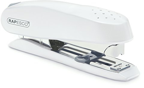 Rapesco 1390 ECO Spinna Heftgerät mit Vorderladefunktion, 50 Blatt Kapazität, Soft Weiß