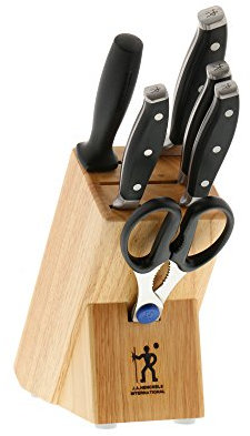 HENCKELS Forged Premio 7-Piece Block Knife Set