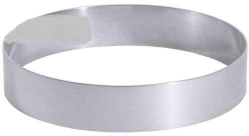 Bague Anneau de Tarte Cadre à pâtisserie Aluminium 24 x 7 cm