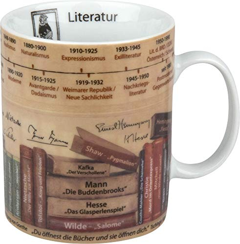 Könitz Wissensbecher Literatur, Bunt