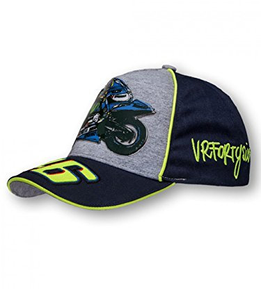 VR46 Cap Kinder M1 Offizielle 2016 Valentino Rossi The Doctor Moto GP