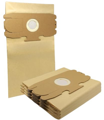 MisterVac | compatible avec les sacs de rechange pour sacs d'aspirateur 10 pièces AEG 6004 Deluxe