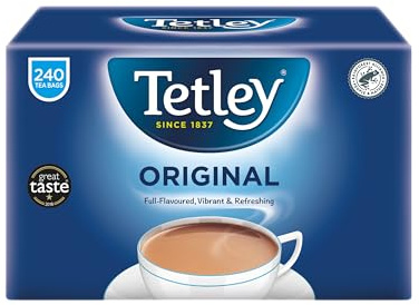 Tetley Everyday Original Tea, Pack of 240 Tea Bags