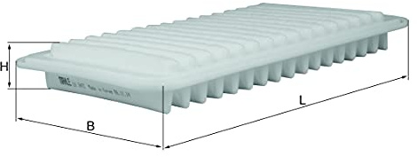 MAHLE LX 3472 - Air Filter Car - Engine