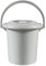 CURVER | Seau toilette adulte 10L, dark grey, Buckets, 31x31x32 cm